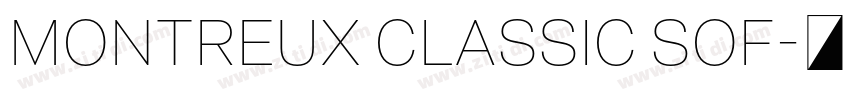Montreux Classic Sof字体转换